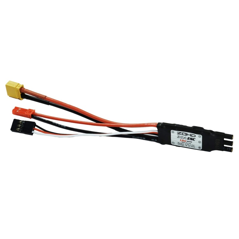 ZOHD 877mm Drift FPV Glider 30 Amp ESC with 5V/2A BEC