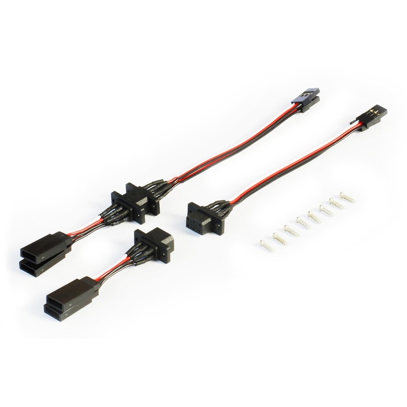 ZOHD 1000mm Dart XL EV FPV 6-Pin Connector For Main Wing