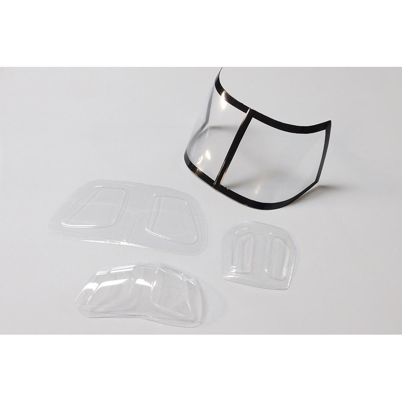 Roban 600 Size Airwolf Complete Window Set