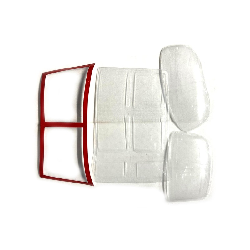 Roban 600 Size UH-1N Complete Window Set