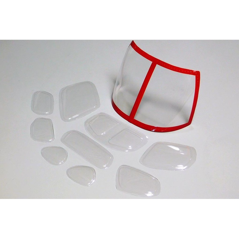 Roban 700 Size AS350 Air Zermatt Window Set