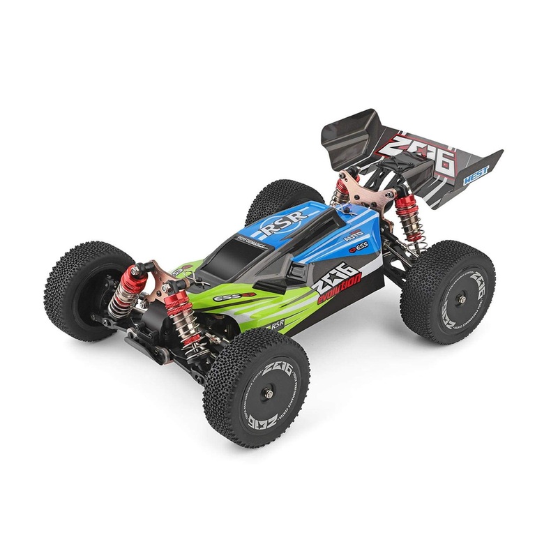 XK High Speed Blue/Green 1/14 Scale 4WD Buggy - RTR