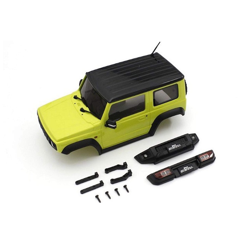 Kyosho 1/24 Scale Mini-Z 4X4 Jimny Sierra Kinetic Yellow Body