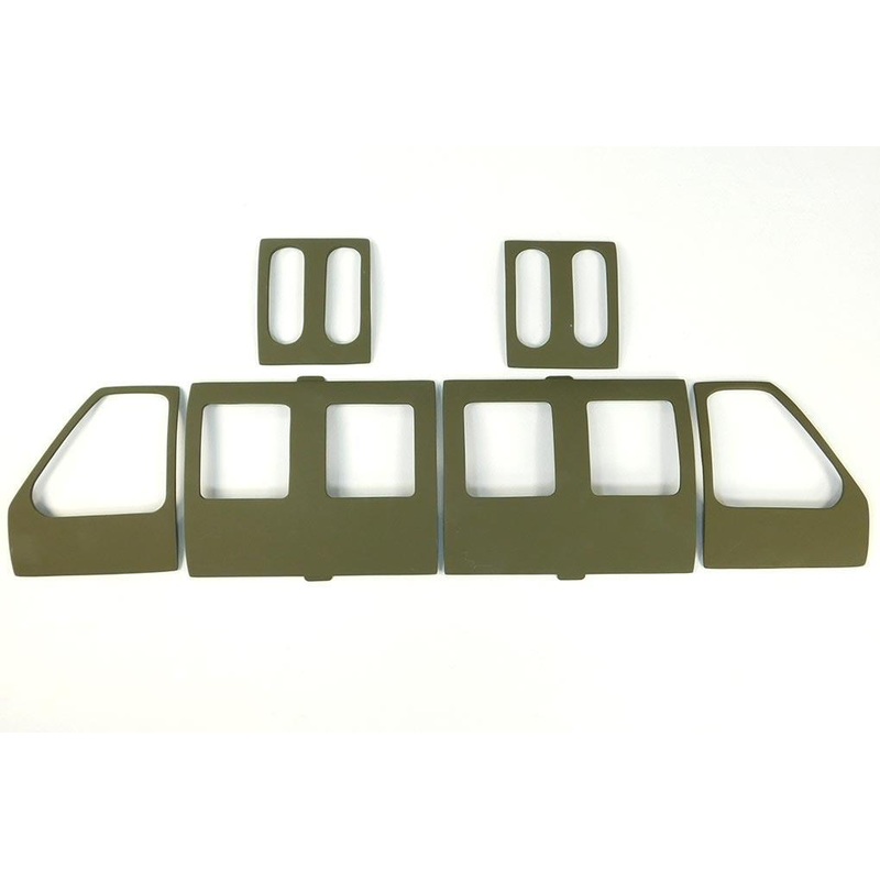 Roban 700 Size UH-60 Black Hawk Door Set