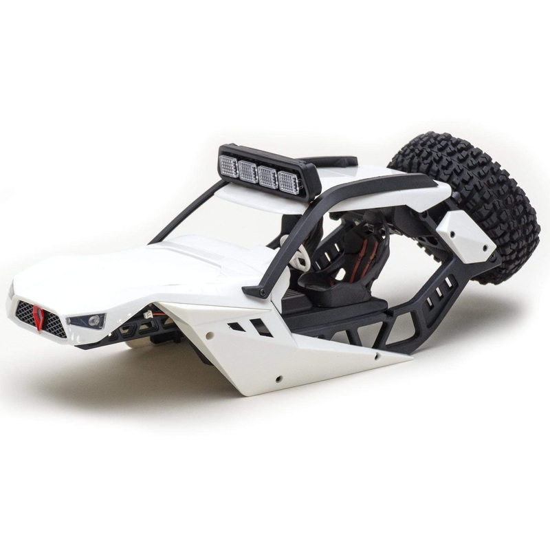 XK 1/12 Scale Rock Crawler Rally White Car Shell