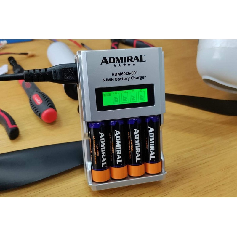 Admiral 4x AA/AAA NiMH Battery Charger