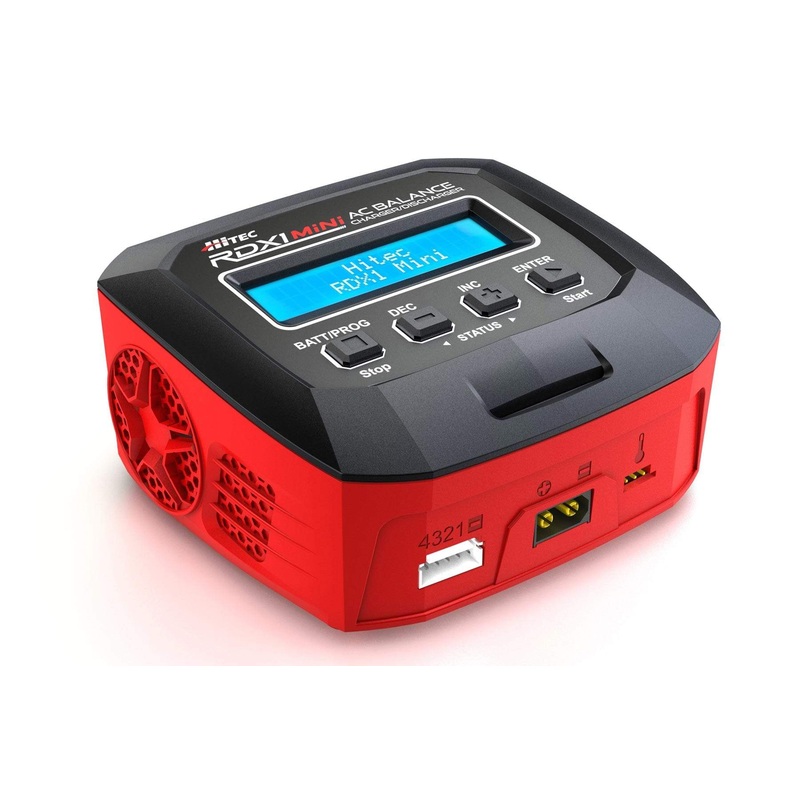 Hitec RDX1 Mini 65W 4 Cell (4S) LiPo AC Charger