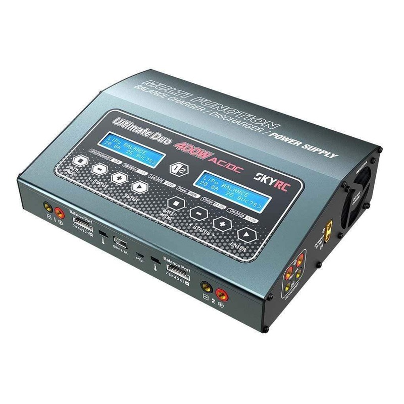SkyRC D400 400W 7 Cell (7S) Ultimate AC/DC Dual LiPo Battery Charger