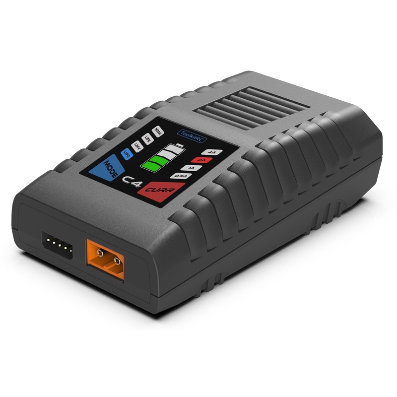 ToolkitRC C4 50W 4 Cell (4S) LiPo AC Battery Charger