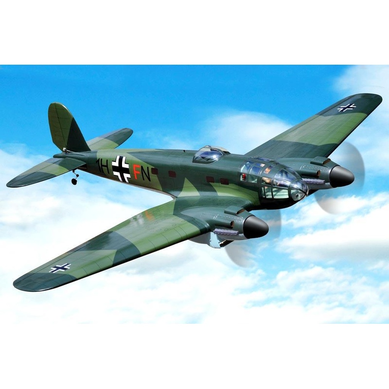 Black Horse Heinkel He-111 1750mm (68.9") Wingspan - ARF