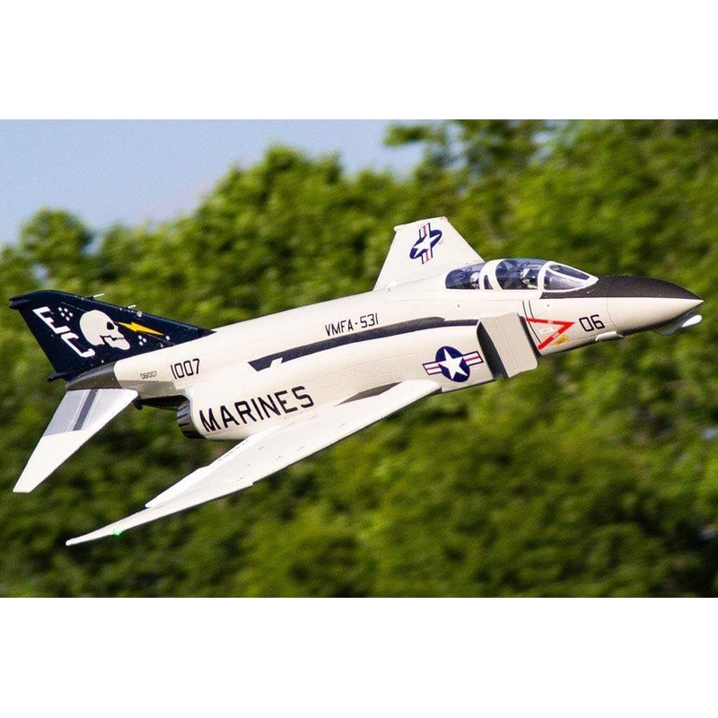 Freewing F-4 Phantom II "Ghost Grey" Ultra Performance 8S 90mm EDF Jet - PNP
