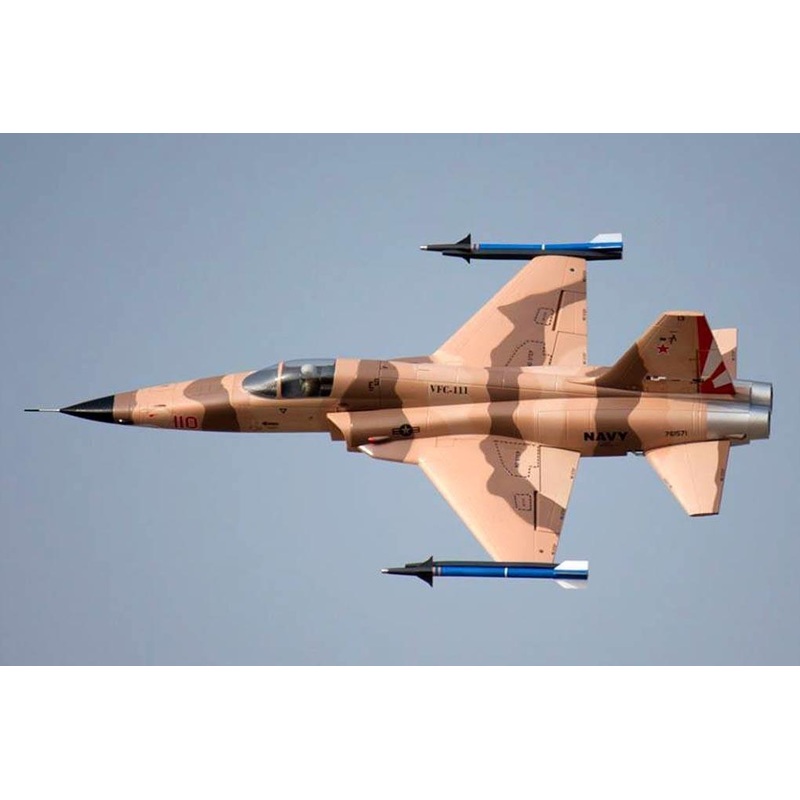 Freewing F-5 Tiger II Camo High Performance 80mm EDF Jet - PNP