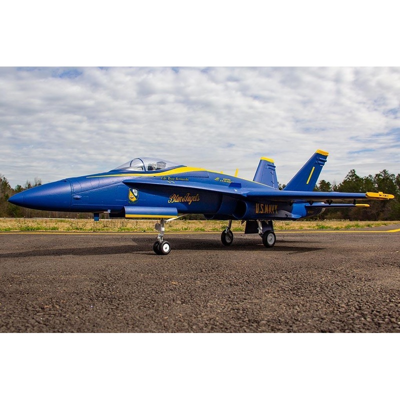 Freewing F/A-18C Hornet Blue Angels High Performance 90mm EDF Jet - PNP