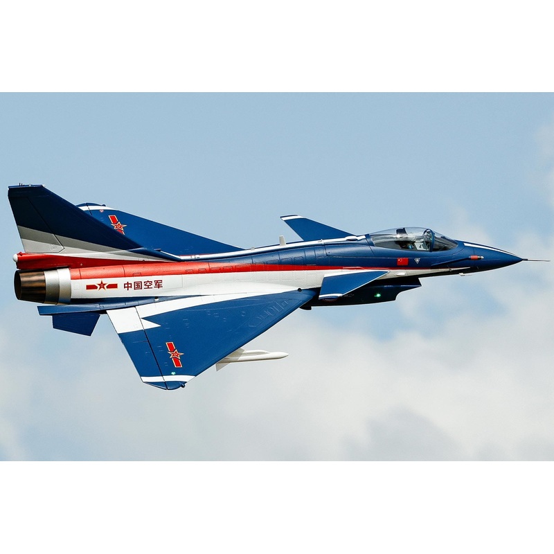 Freewing PLAAF J-10A Blue/White Ultra Performance 8S 90mm EDF Jet - PNP