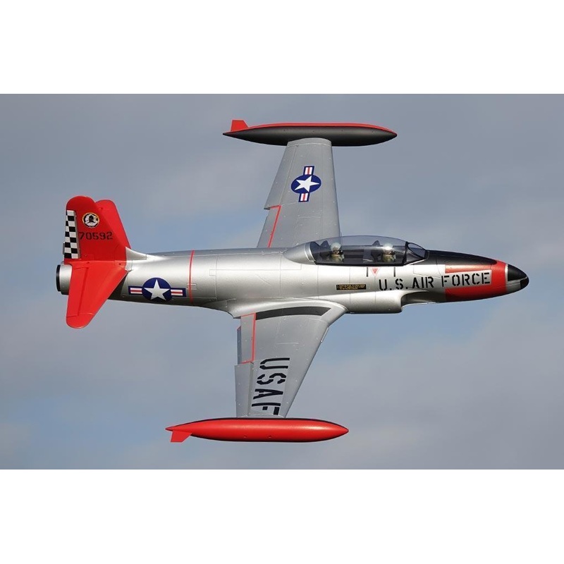Freewing T-33 Shooting Star USAF 80mm EDF Jet - ARF PLUS