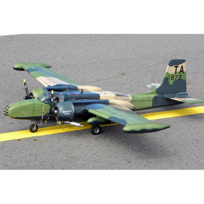 Nexa A-26 Invader 1730mm (68") Wingspan With Retracts and Scale Struts - ARF