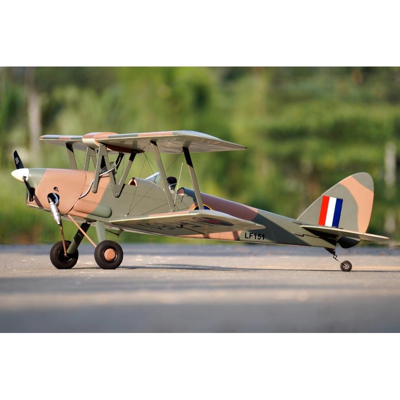 Nexa DH.82 Tiger Moth British Camo 1400mm (55") Wingspan - ARF