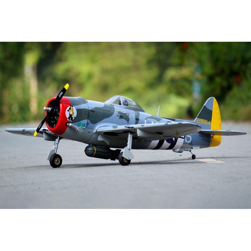 Nexa P-47D Thunderbolt "Hairless Joe" Camo 1500mm (59") Wingspan - ARF