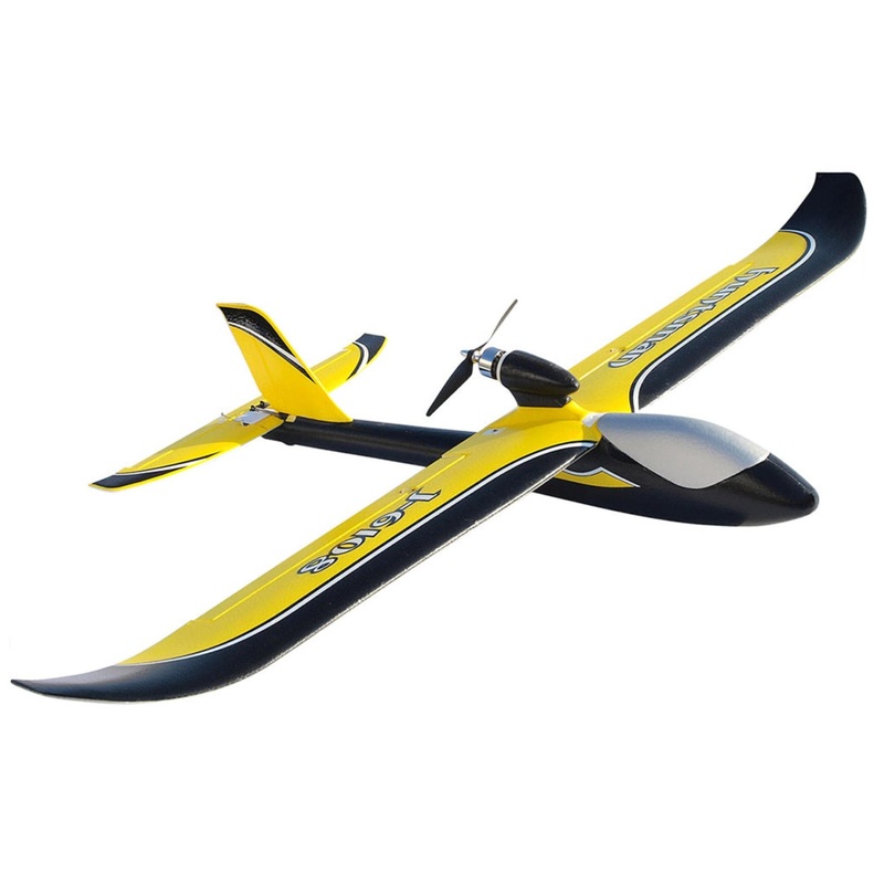 Skynetic Huntsman V2 Glider Yellow 1100mm (43.3") Wingspan - RTF