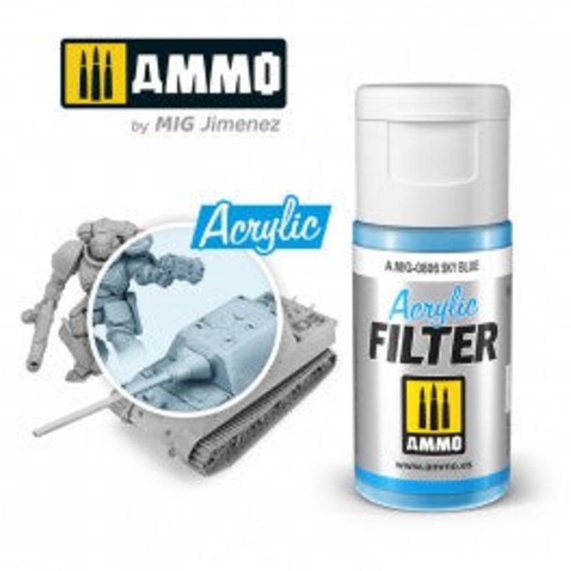 AMMO - 0806 Acrylic FILTER Sky Blue