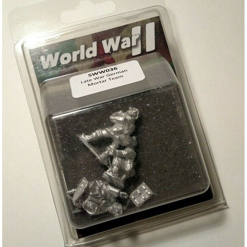 Artizan Design - Late War German Mortar Team (4) (Metal)