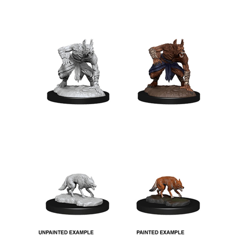 D&D Nolzur's Marvelous Miniatures: Jackalwere & Jackal