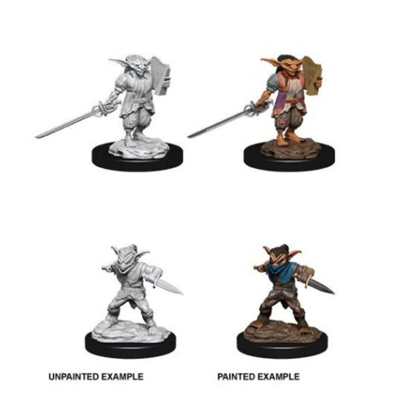 D&D Nolzur's Marvelous Miniatures: Male Goblin Rogue & Female Goblin Bard