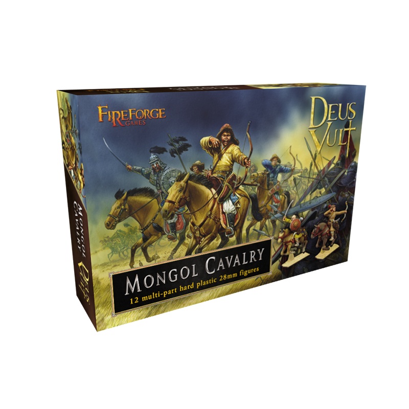 Fireforge Games - Mongol Cavalry (12 Plastic Multipart Figs.)