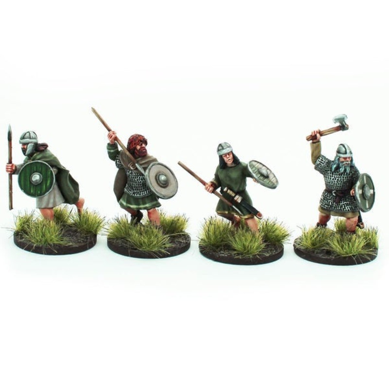 Footsore Miniatures - Irish Fianna with Hand Weapons #2