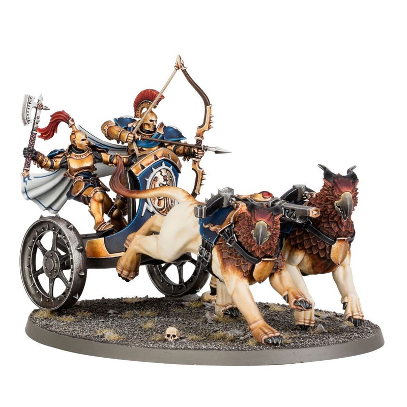 GW - Warhammer AOS Stormcast Eternals: Stormstrike Chariot  (96-48)