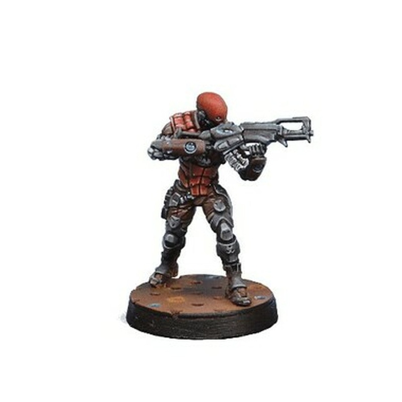 Infinity - Nomads: Intruder - Corregidor Assault Commando (HMG)