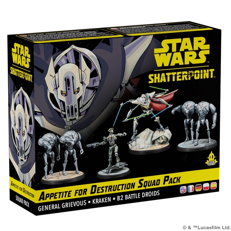 Star Wars Shatterpoint - Appetite For Destruction Squad pack
