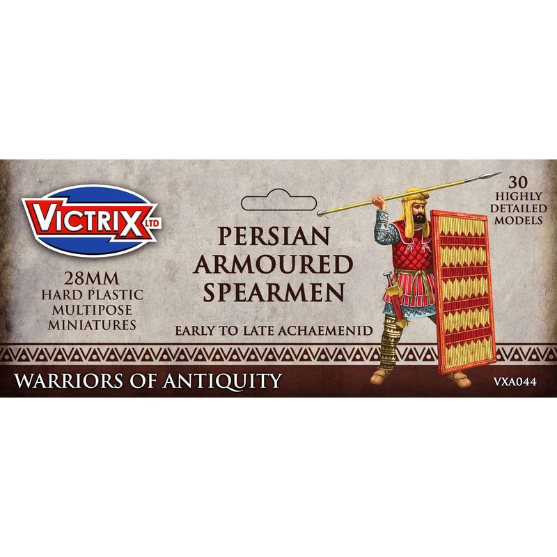 Victrix - Persian Armoured Spearmen (30 Plastic Figs.)