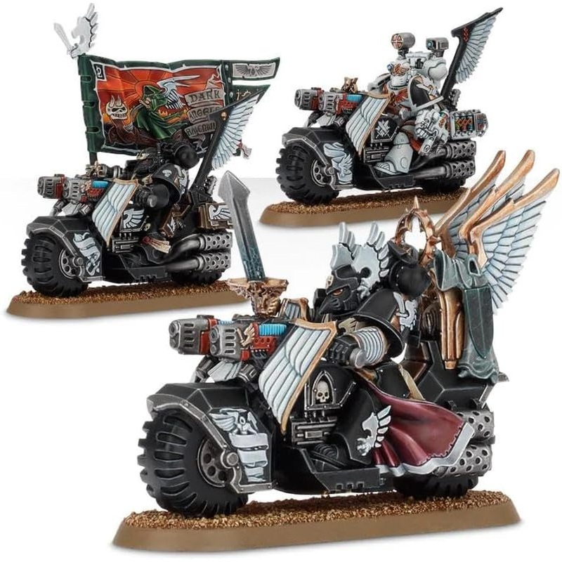 GW - Warhammer 40k Dark Angels: Ravenwing Command Squad  (44-11)