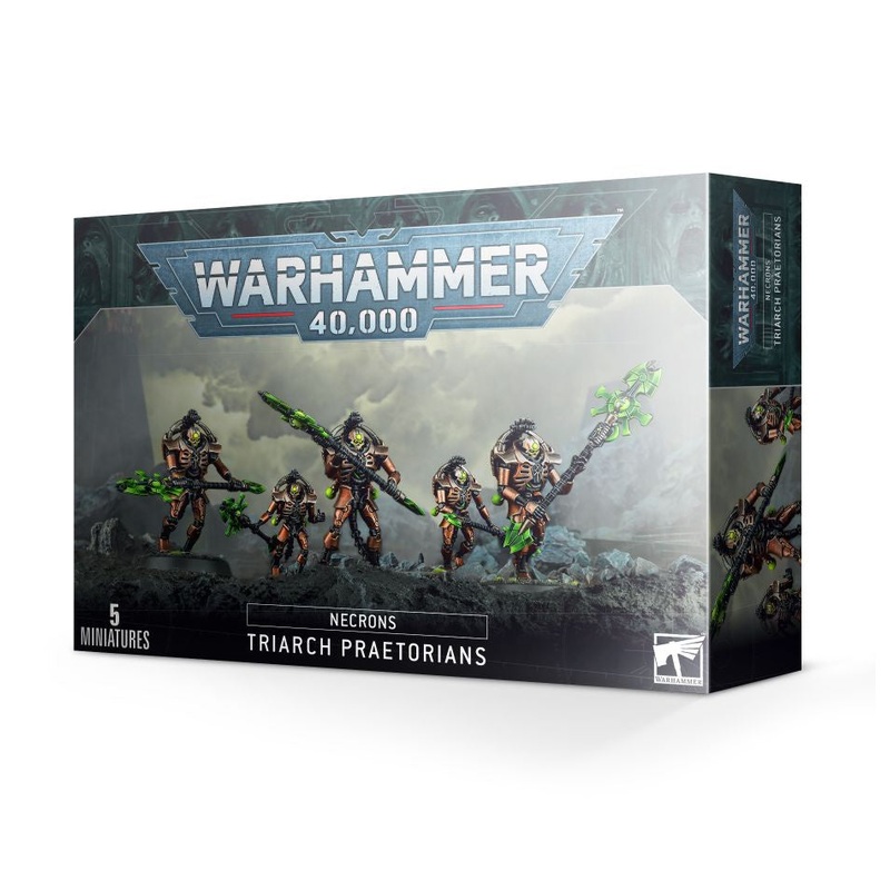 GW - Warhammer 40k Necrons: Triarch Praetorians  (49-07)