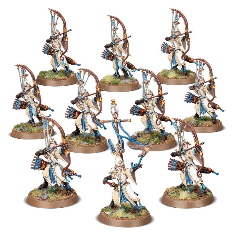 GW - Warhammer AOS Lumineth Realm-Lords: Vanari Auralan Sentinels  (87-58)