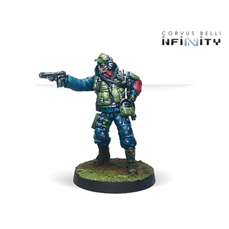 Infinity - Ariadna: Chasseurs (Rifle - Light Flamethrower)
