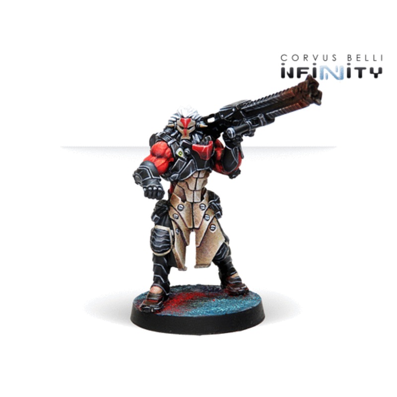 Infinity - Combined Army: Kurgats - Reg. of Assault Engineers (Autocannon)