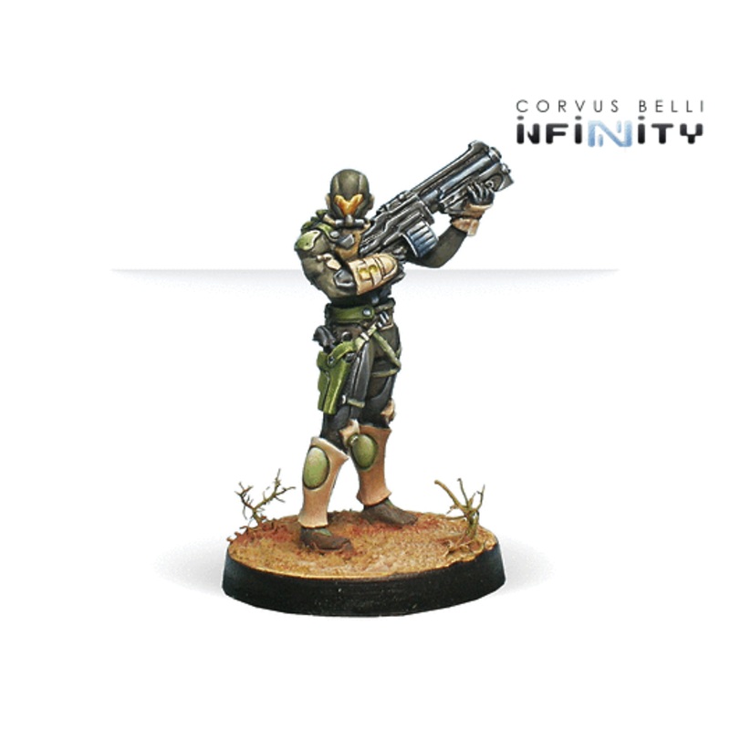 Infinity - Haqqislam: Hassassin Farzans (Boarding Shotgun - Contender)