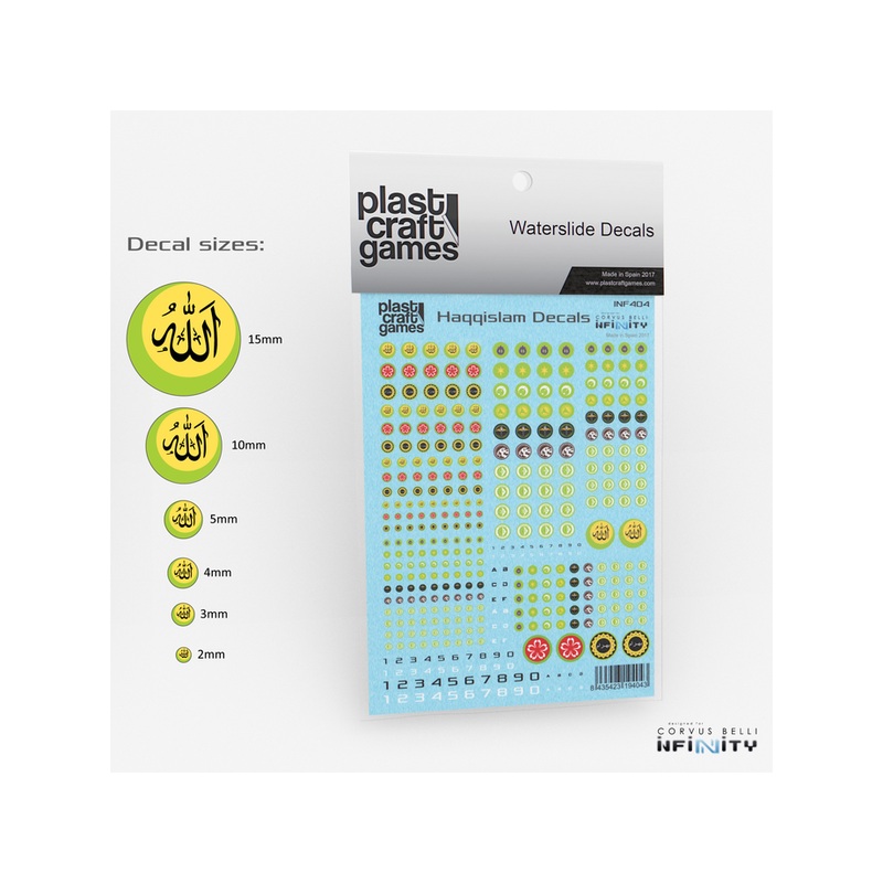 Plast Craft Games - Infinity Decals - Haqqislam