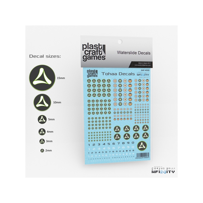 Plast Craft Games - Infinity Decals - Tohaa