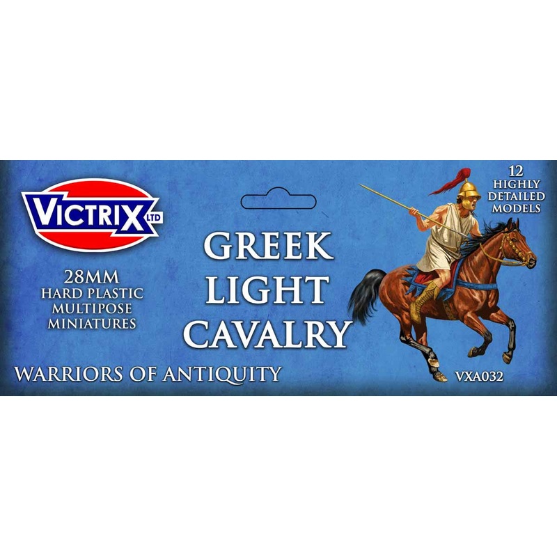 Victrix - Greek Light Cavalry (12 Plastic Figs.)