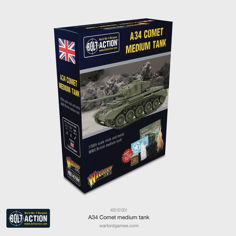 Warlord - Bolt Action  A34 Comet Medium Tank