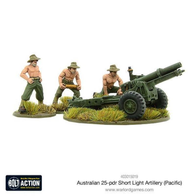 Warlord - Bolt Action  Australian Short 25-pdr