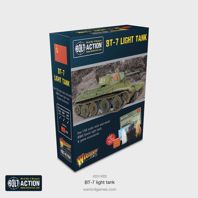 Warlord - Bolt Action  BT-7 Light Tank