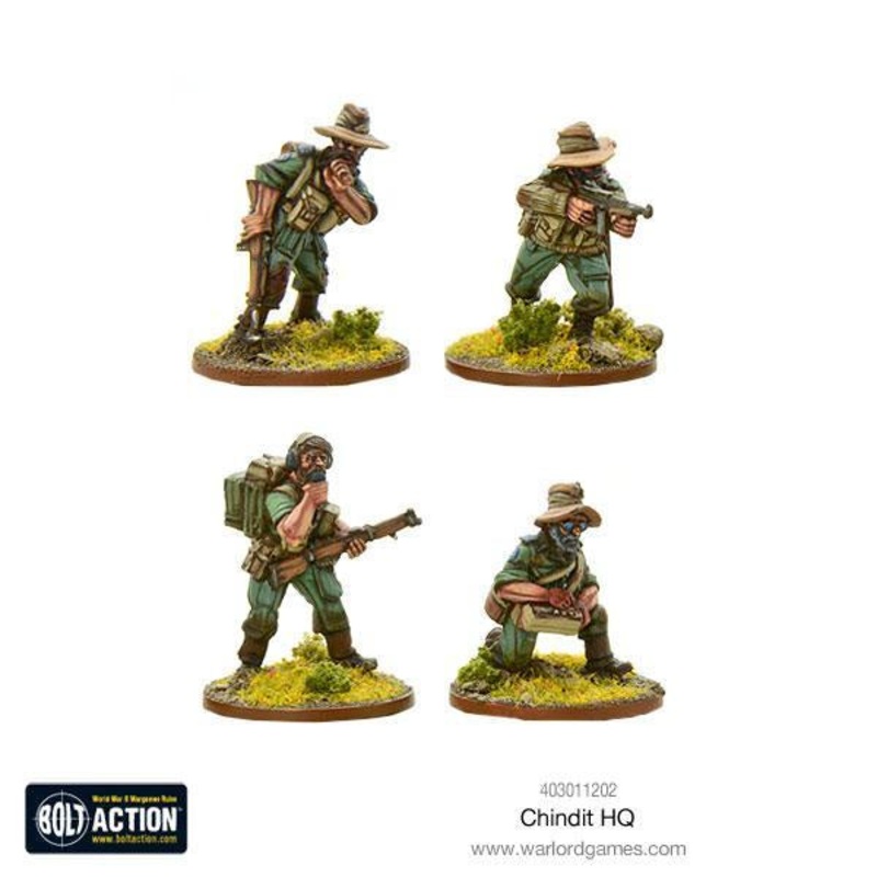 Warlord - Bolt Action  Chindit HQ
