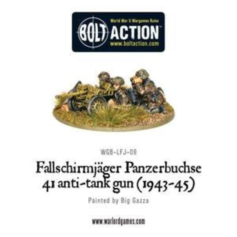 Warlord - Bolt Action  Fallschirmjager Panzerbuche 41 Anti-tank Gun