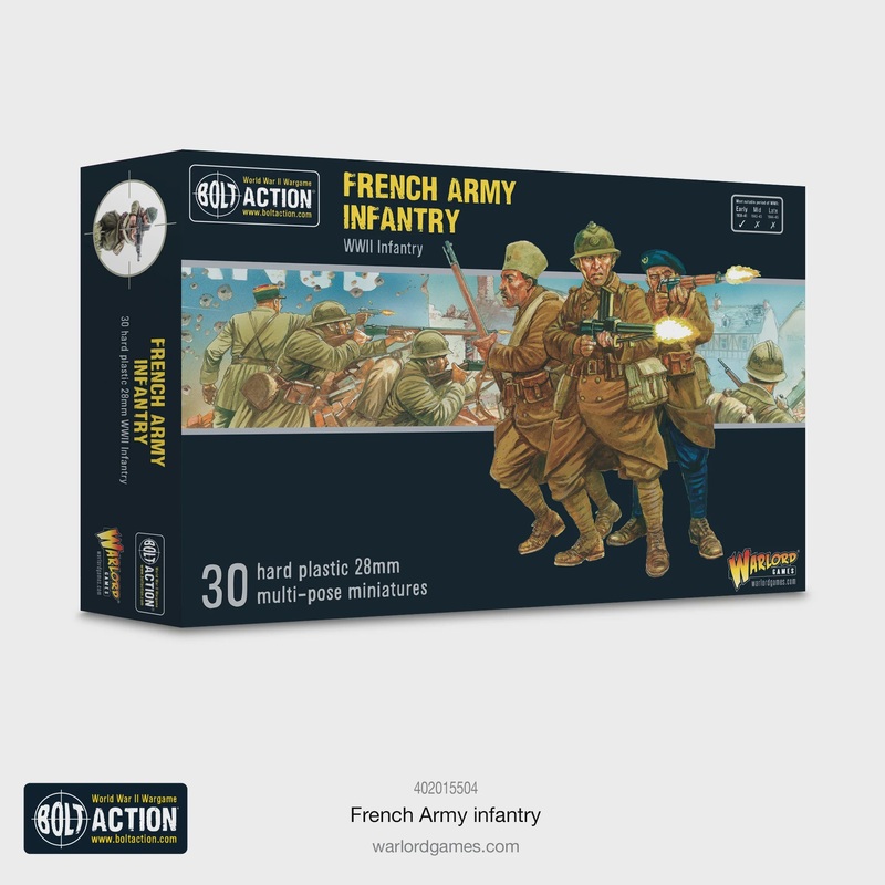 Warlord - Bolt Action  French Army Infantry