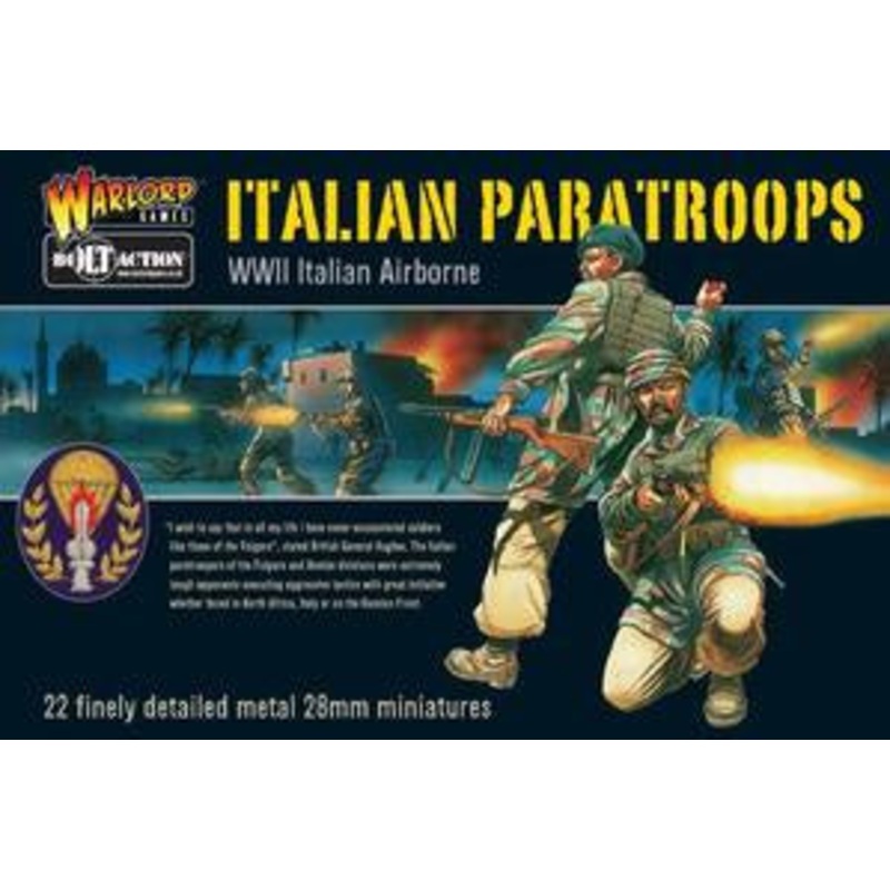 Warlord - Bolt Action  Italian Paratroopers (22 Figures)