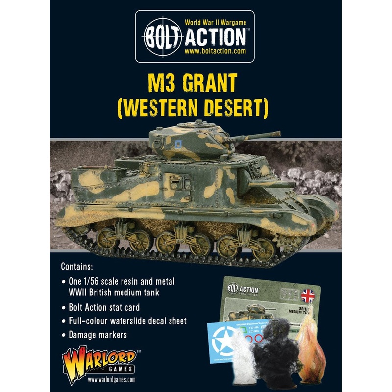 Warlord - Bolt Action  M3 Grant (Western Desert)